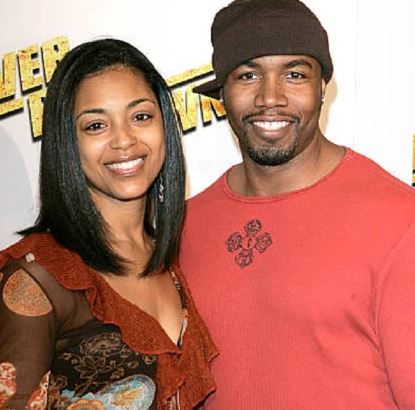 Courtenay Chatman with her ex-spouse Michael Jai White